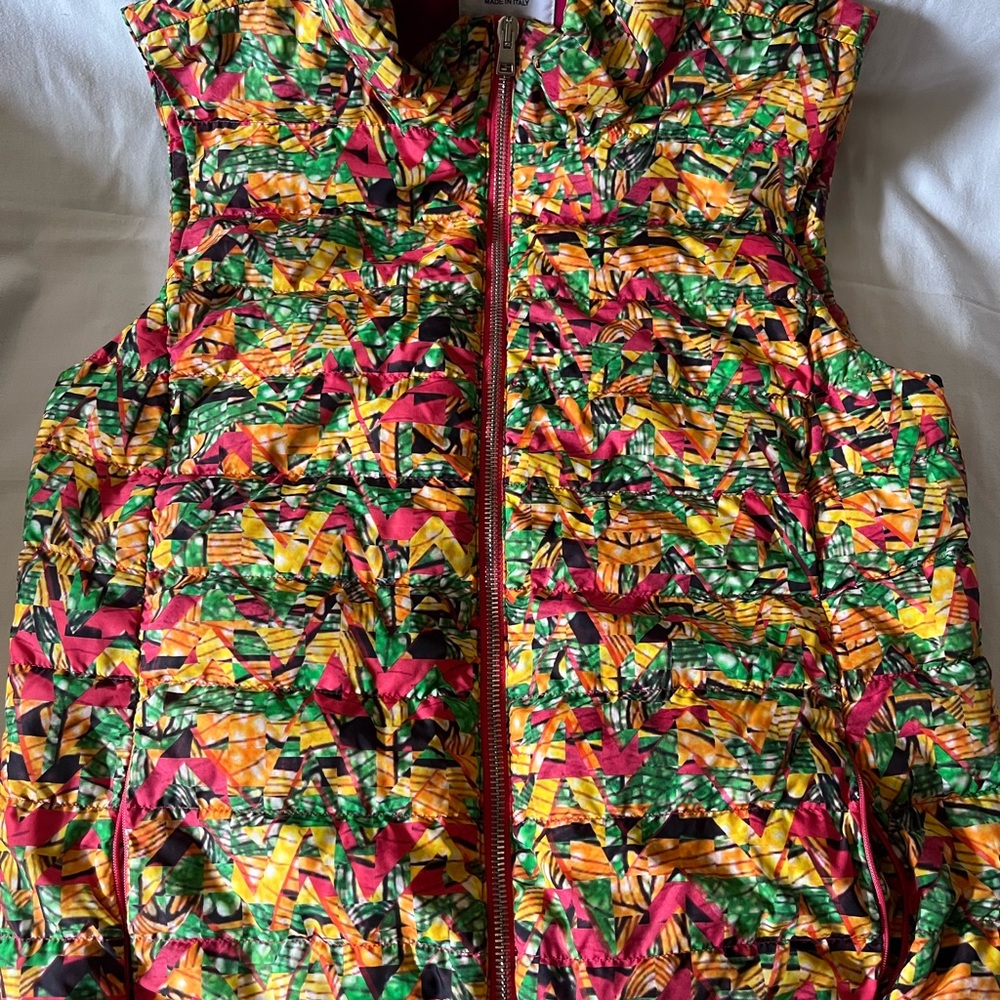 M by Missoni Multicolor Patterned Vest